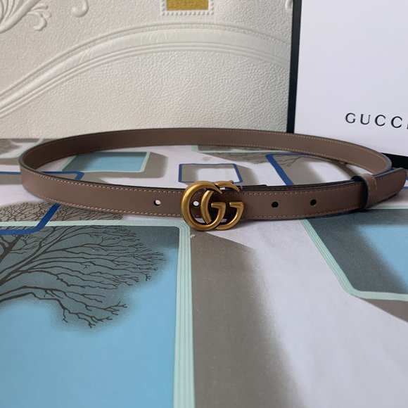 Gucci Leather belts with GG buckle main image 5